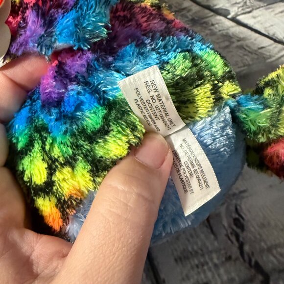 TY ARIA the OWL Beanie Boo Buddy Medium 10” Claire’s Exclusive/Retired - NEW - Picture 9 of 12